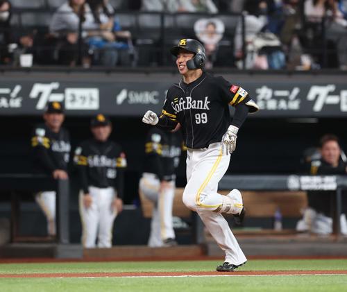 ソフトバンク】野村勇、自身初のプレーボールアーチに笑顔「とにかく