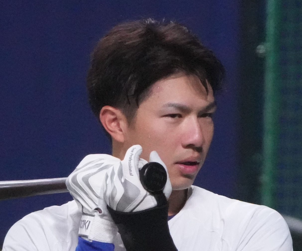 中日福永裕基（2024年10月撮影）