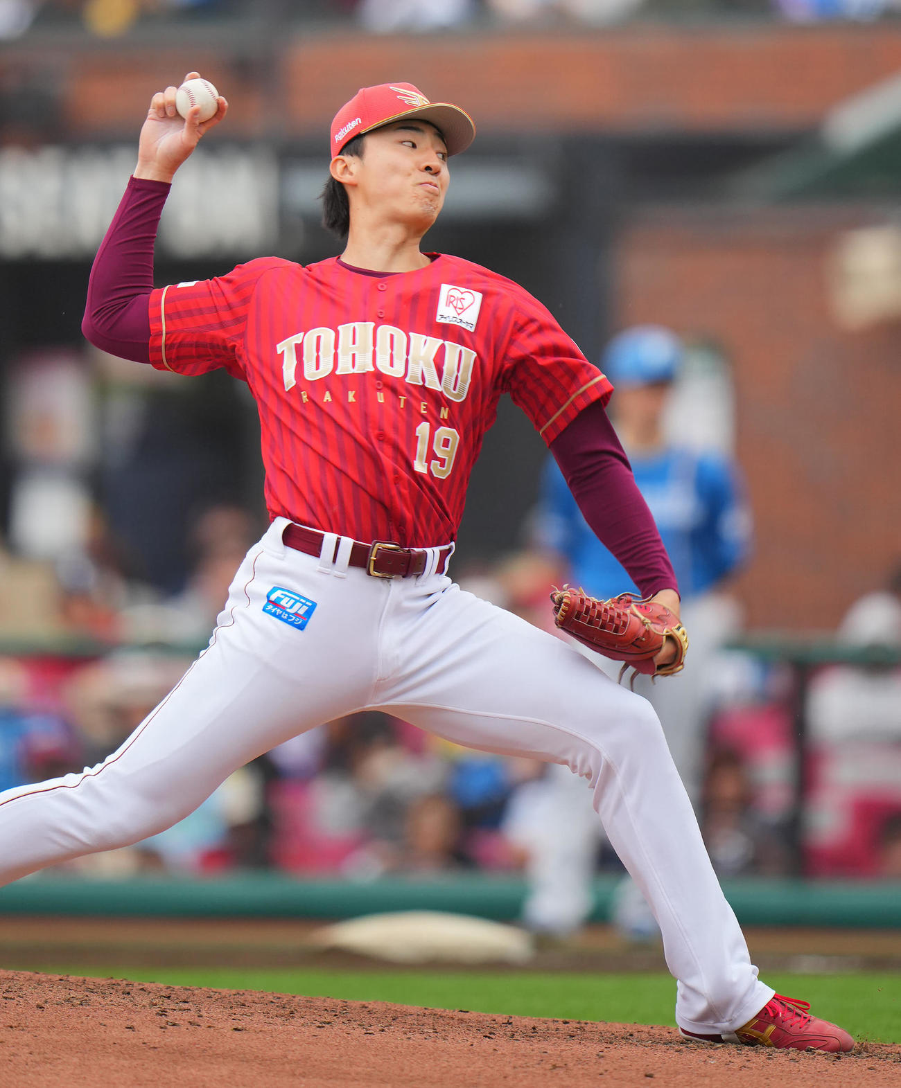 楽天対日本ハム　力投する楽天先発の荘司（撮影・垰建太）