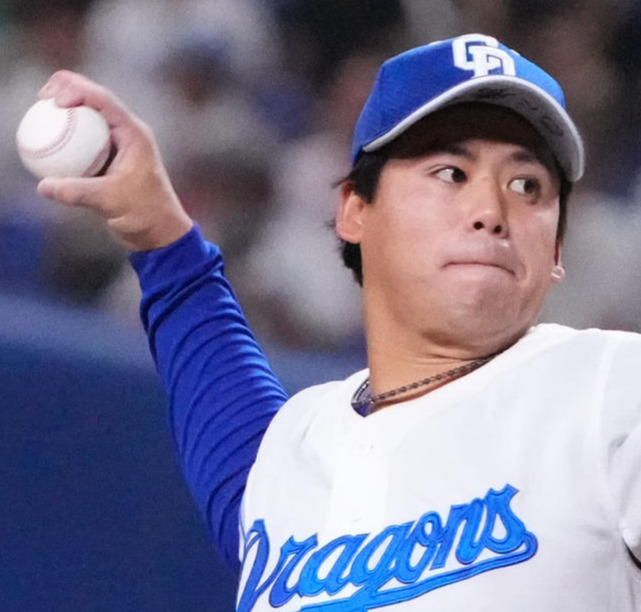 中日松木平優太(2024年9月)