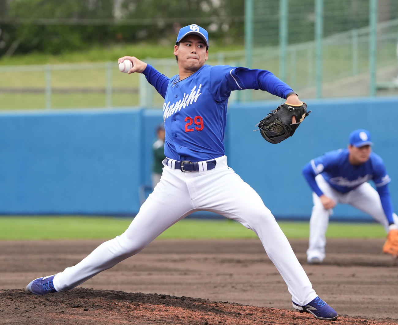 中日松木平優太（2025年2月20日撮影）