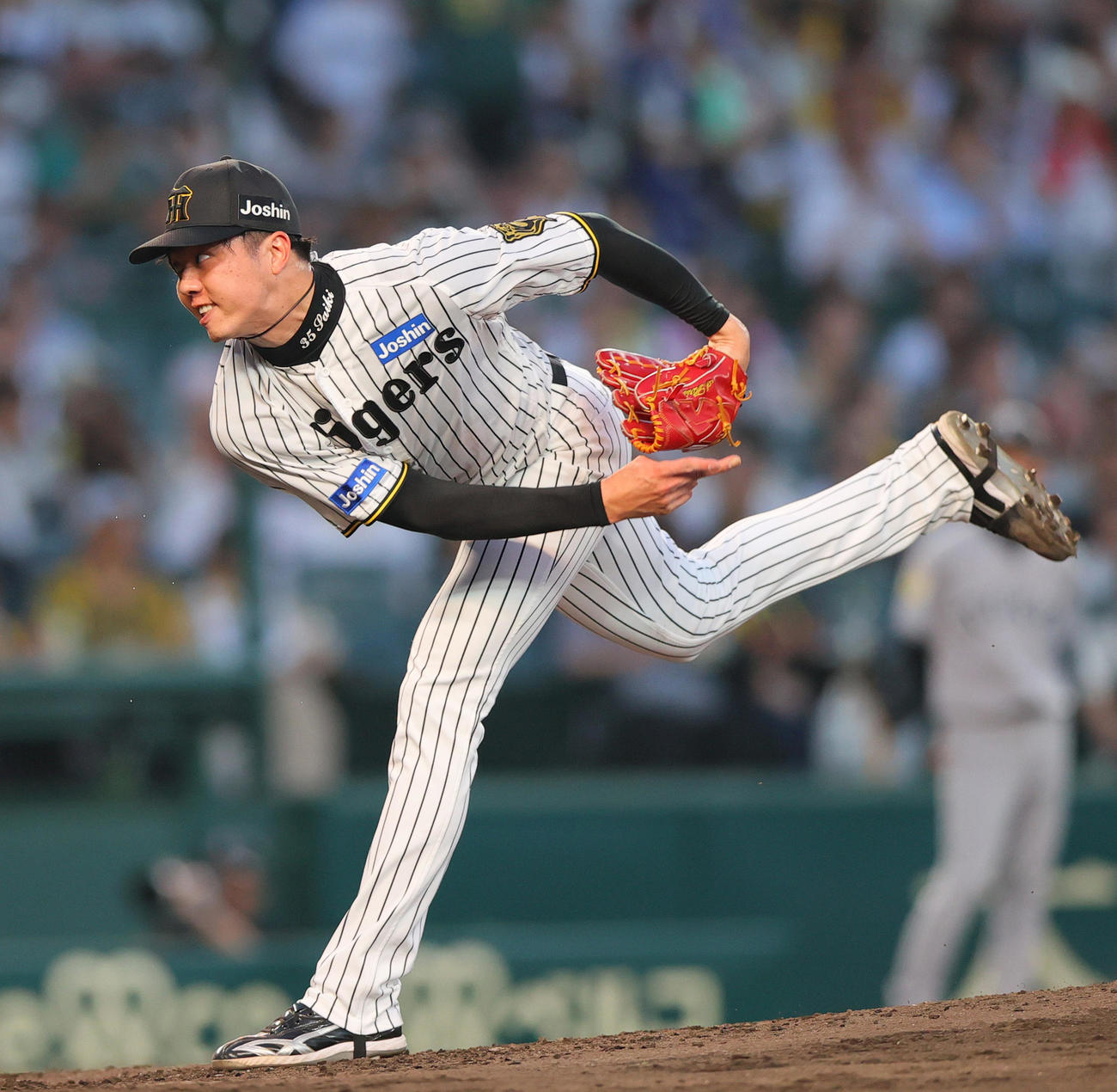 阪神才木浩人（2025年5月20日撮影）
