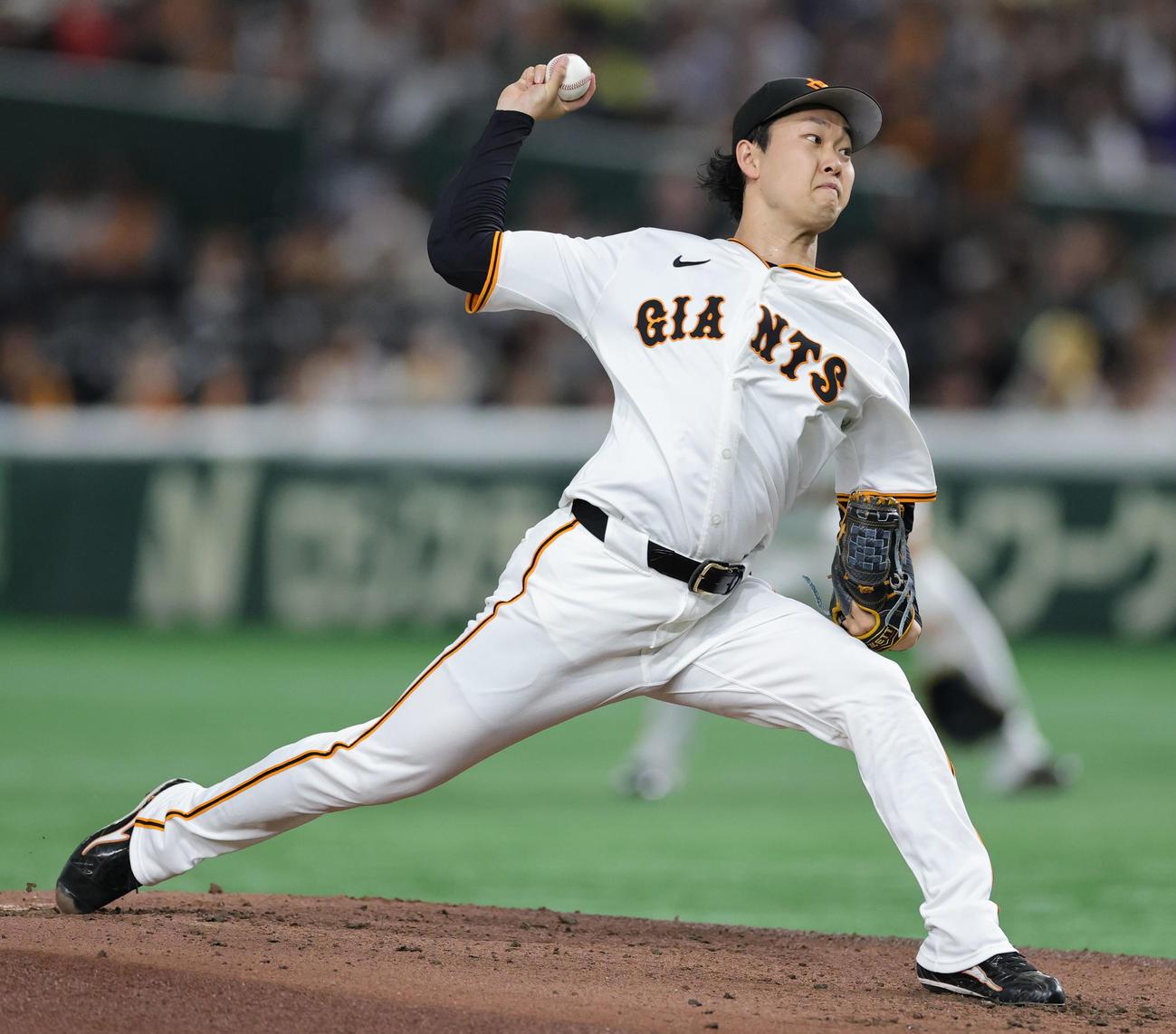 巨人山崎伊織（2025年4月撮影）