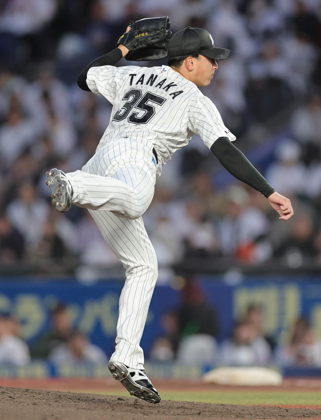 ロッテ対オリックス　ロッテ先発の田中晴（撮影・野上伸悟）
