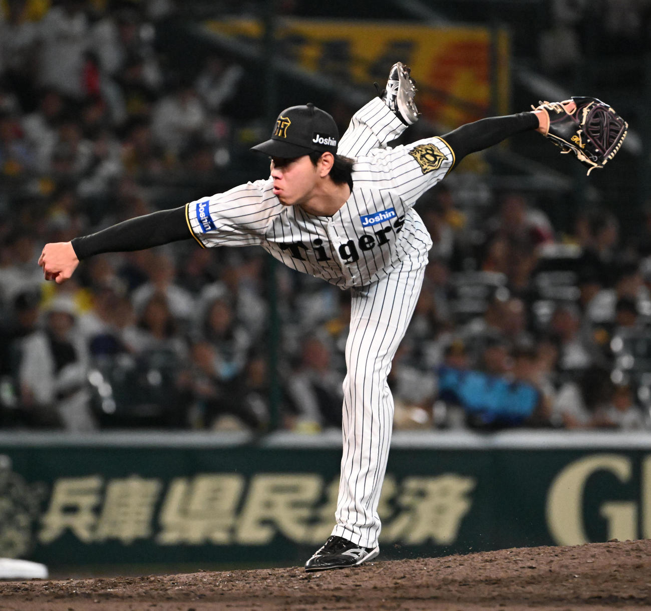 阪神対DeNA　阪神2番手の工藤（撮影・石井愛子）