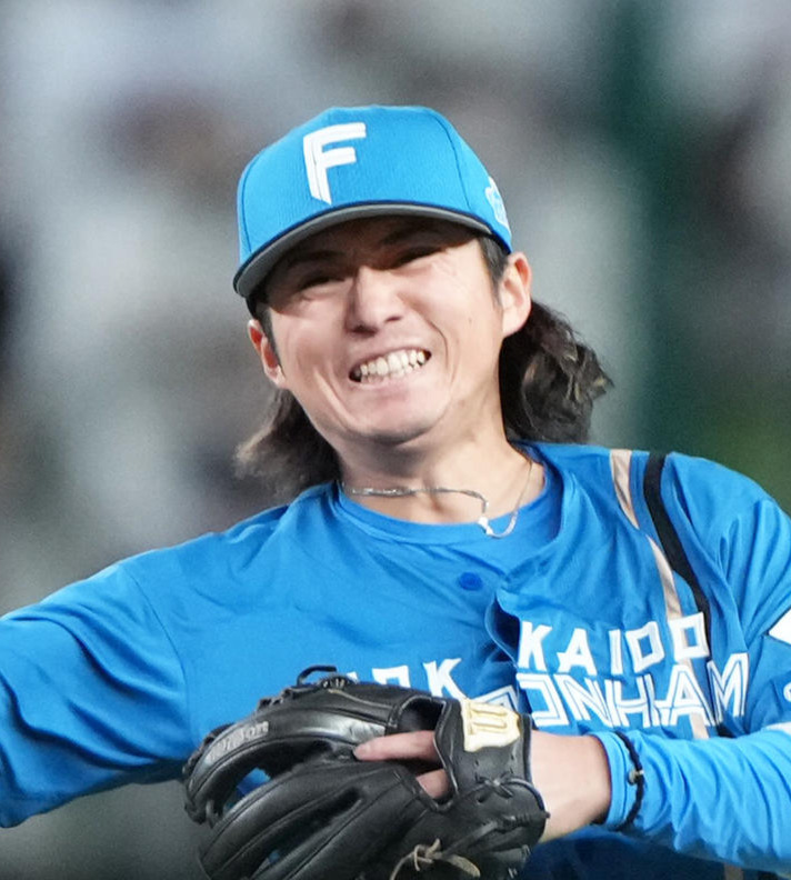 日本ハム上川畑大悟（2025年3月29日撮影）
