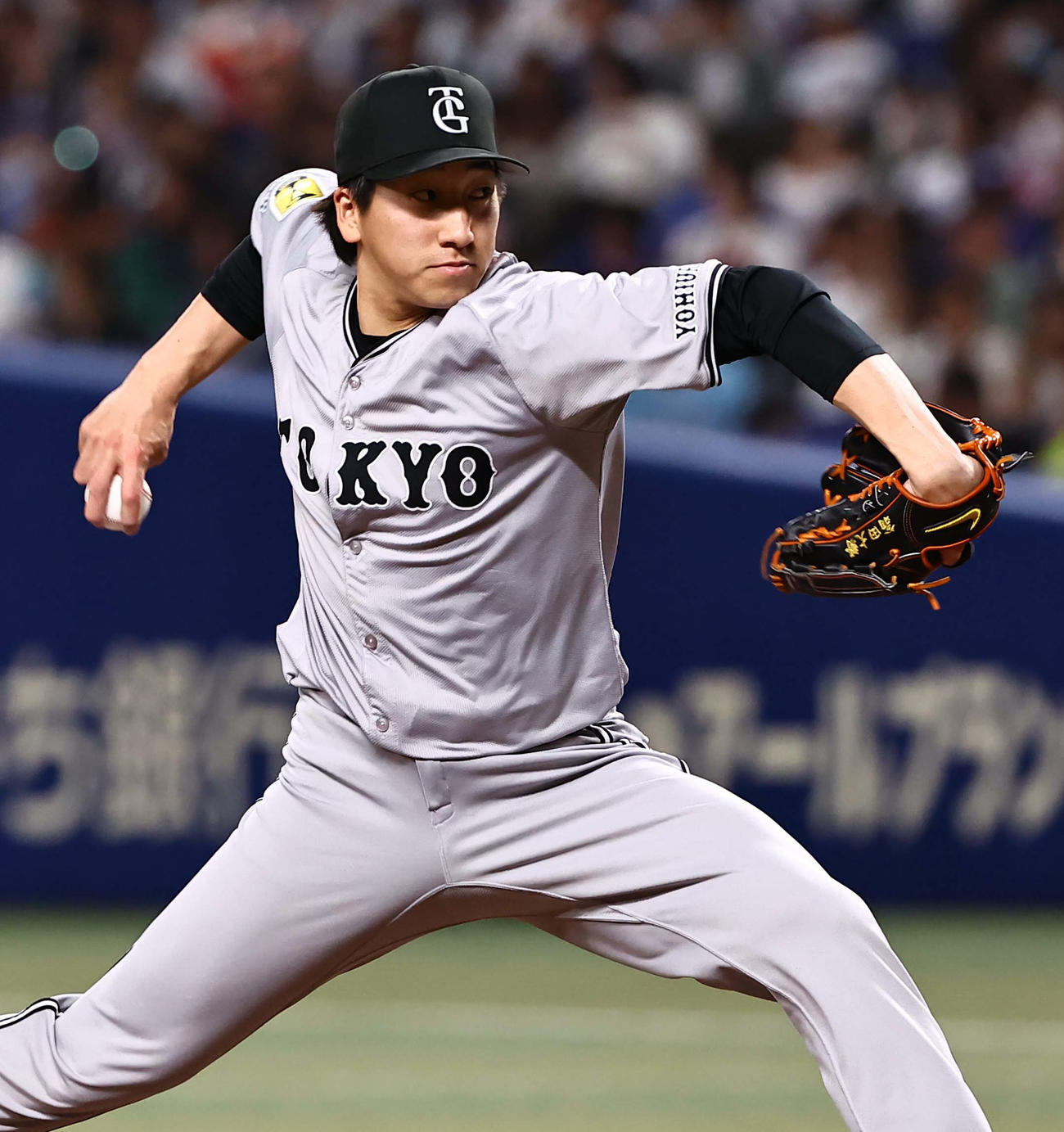 中日対巨人　巨人4番手の大勢（撮影・上田博志）