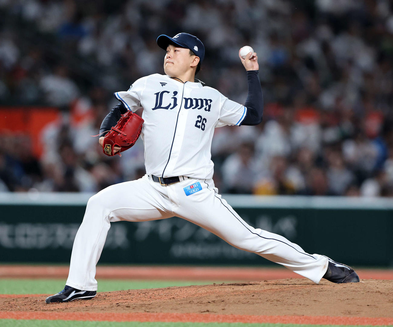西武佐々木健（2023年7月26日撮影）