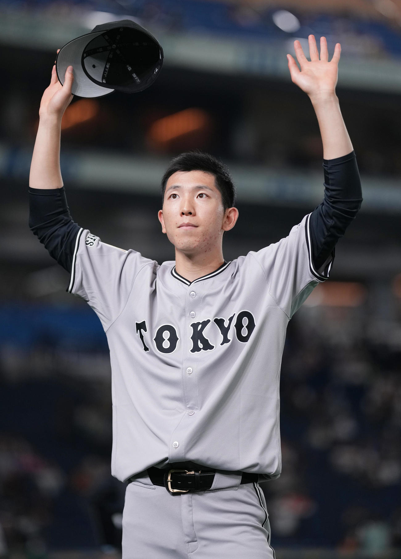 5月25日ヤクルト戦で今季初勝利を挙げた巨人戸郷翔征