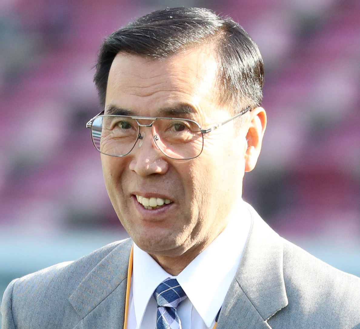 外木場義郎氏（2019年4月5日撮影）