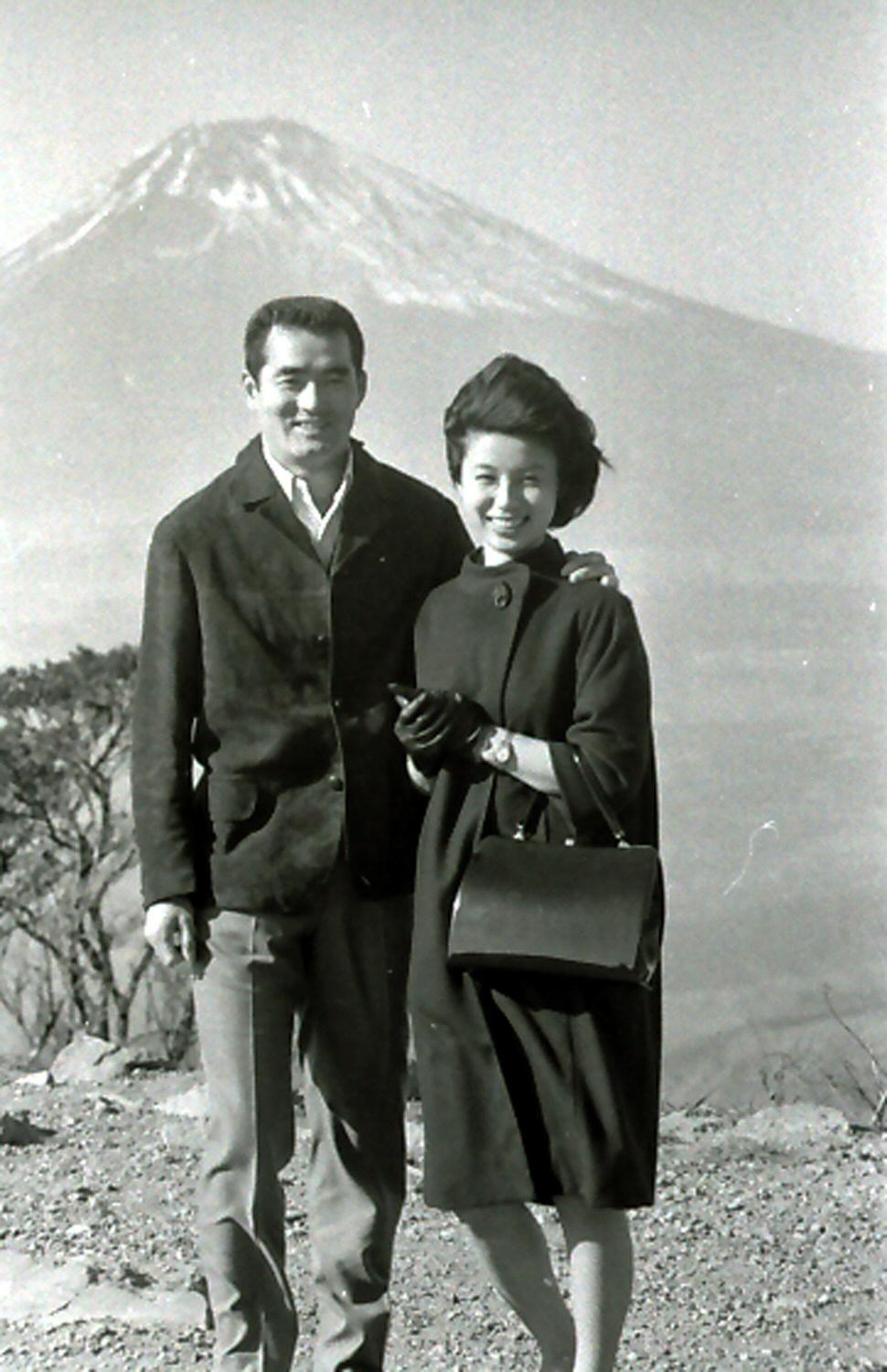 婚約した西村亜希子さんと箱根に旅行に行った長嶋茂雄