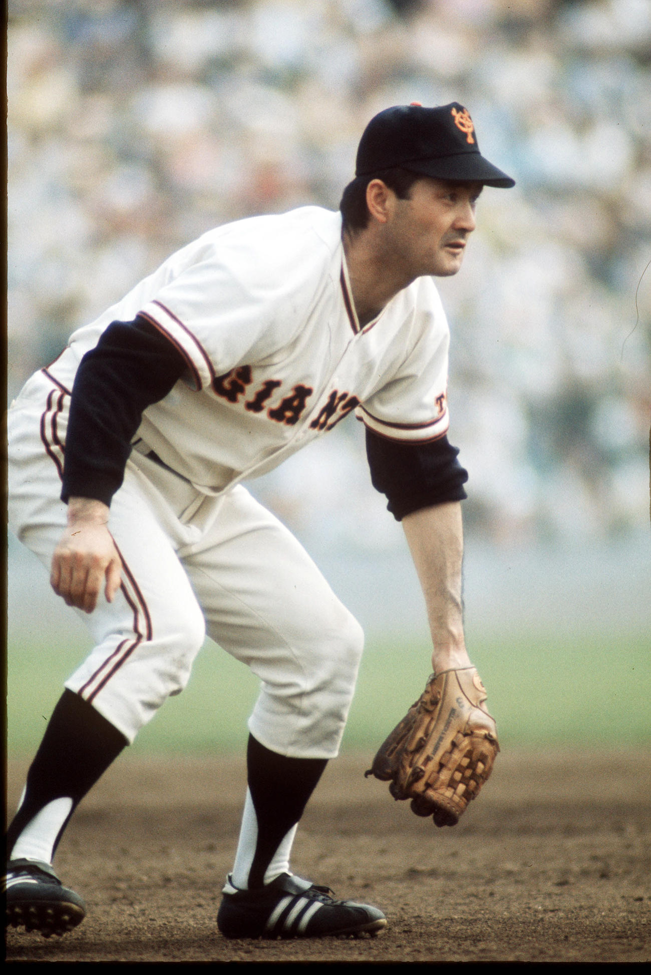 三塁守備の長嶋茂雄（1974年）