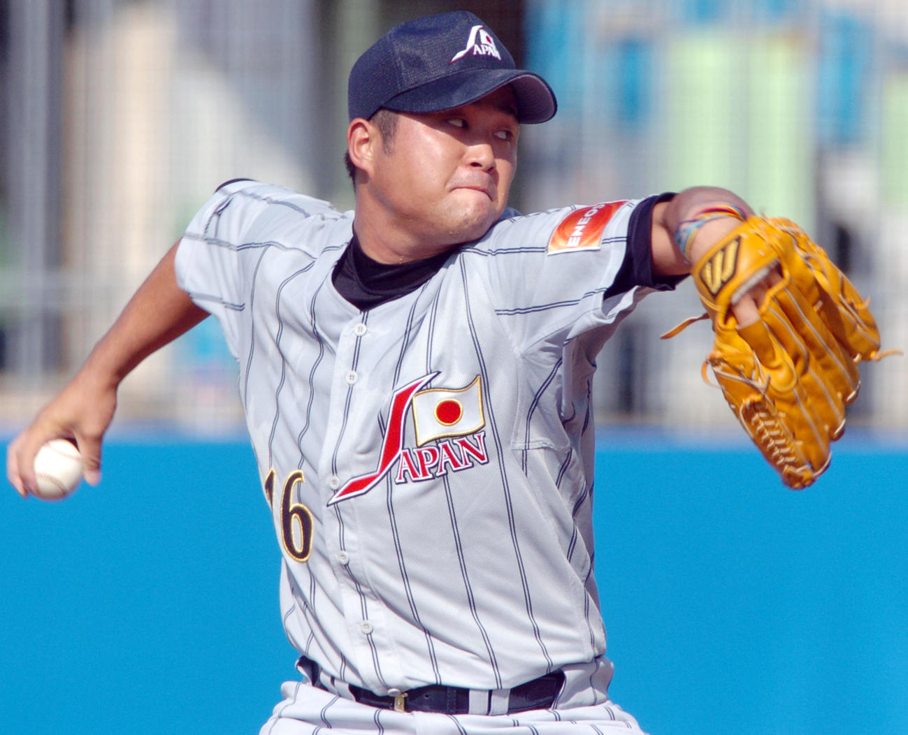 長嶋ジャパンの一員として活躍した阪神安藤優也コーチ（2004年8月撮影）