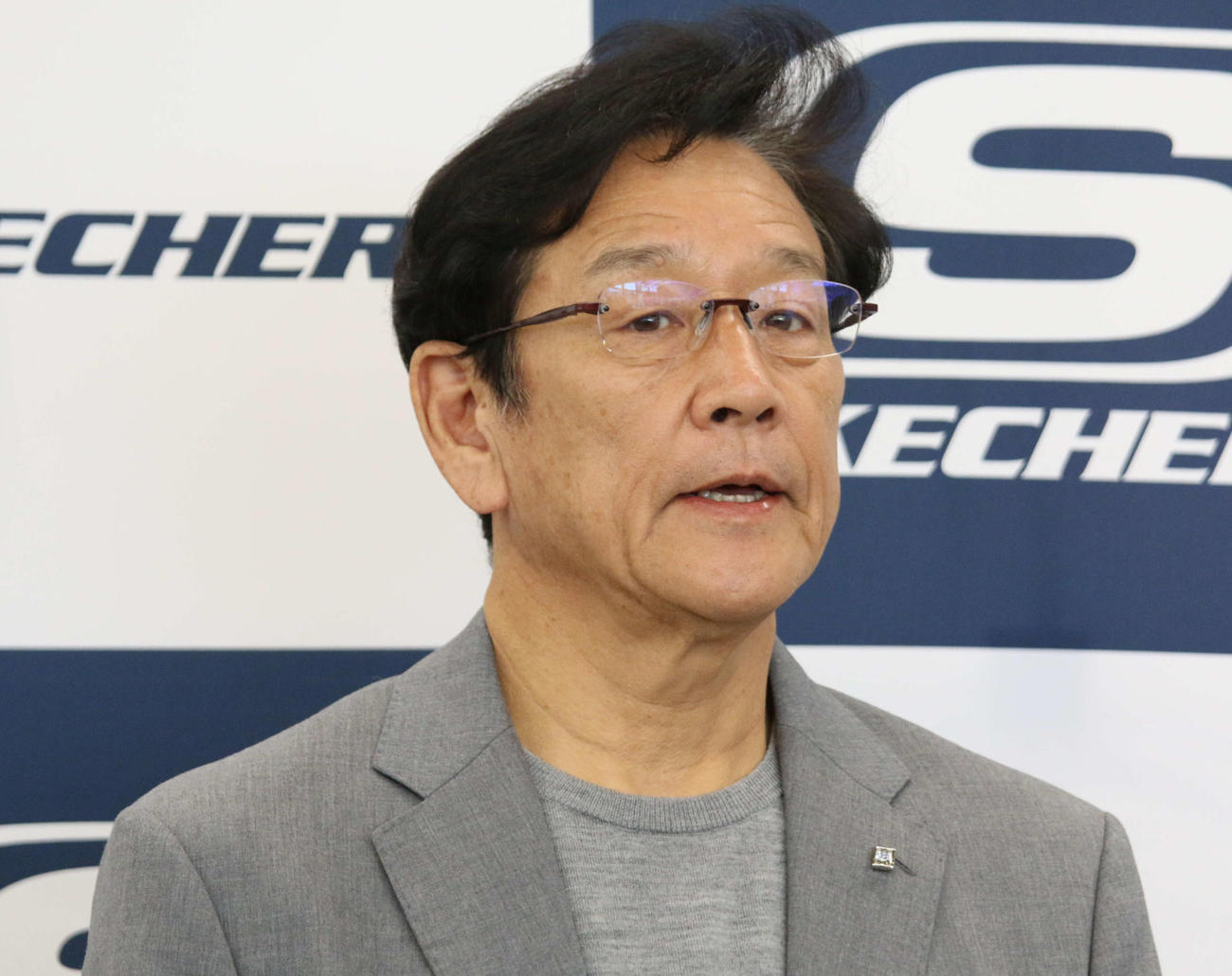 日本ハム栗山英樹CBO（2025年4月24日撮影）