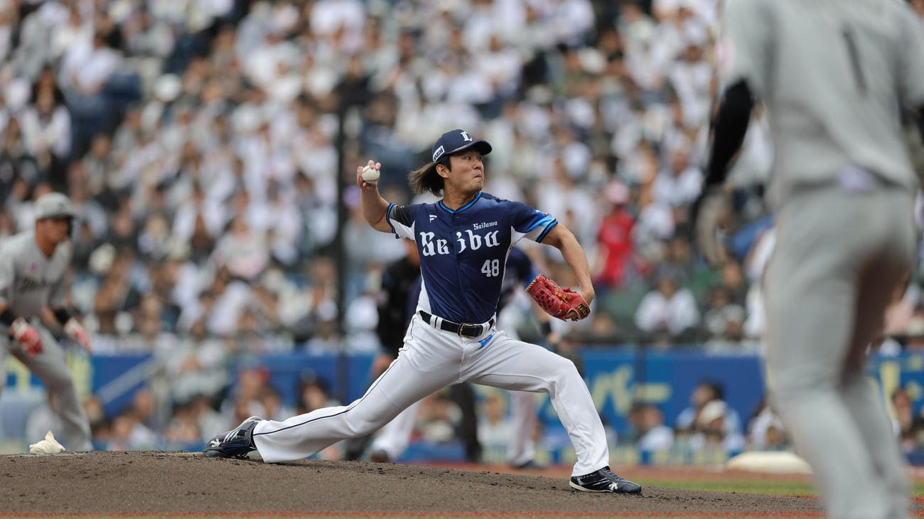 西武今井達也（2025年5月撮影）