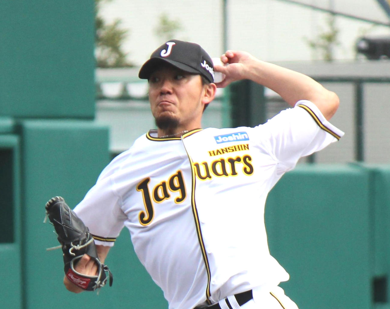 阪神伊藤将司（2025年3月28日撮影）