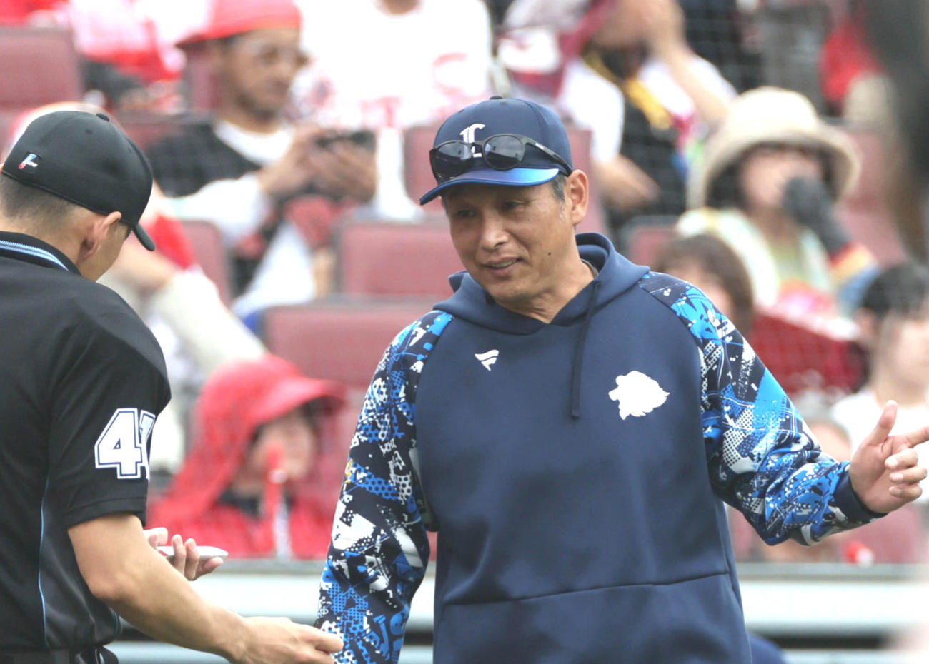 西武西口監督