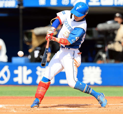 日本ハム】五十幡亮汰「もっと突き詰めて」新庄監督プロデュース新打法