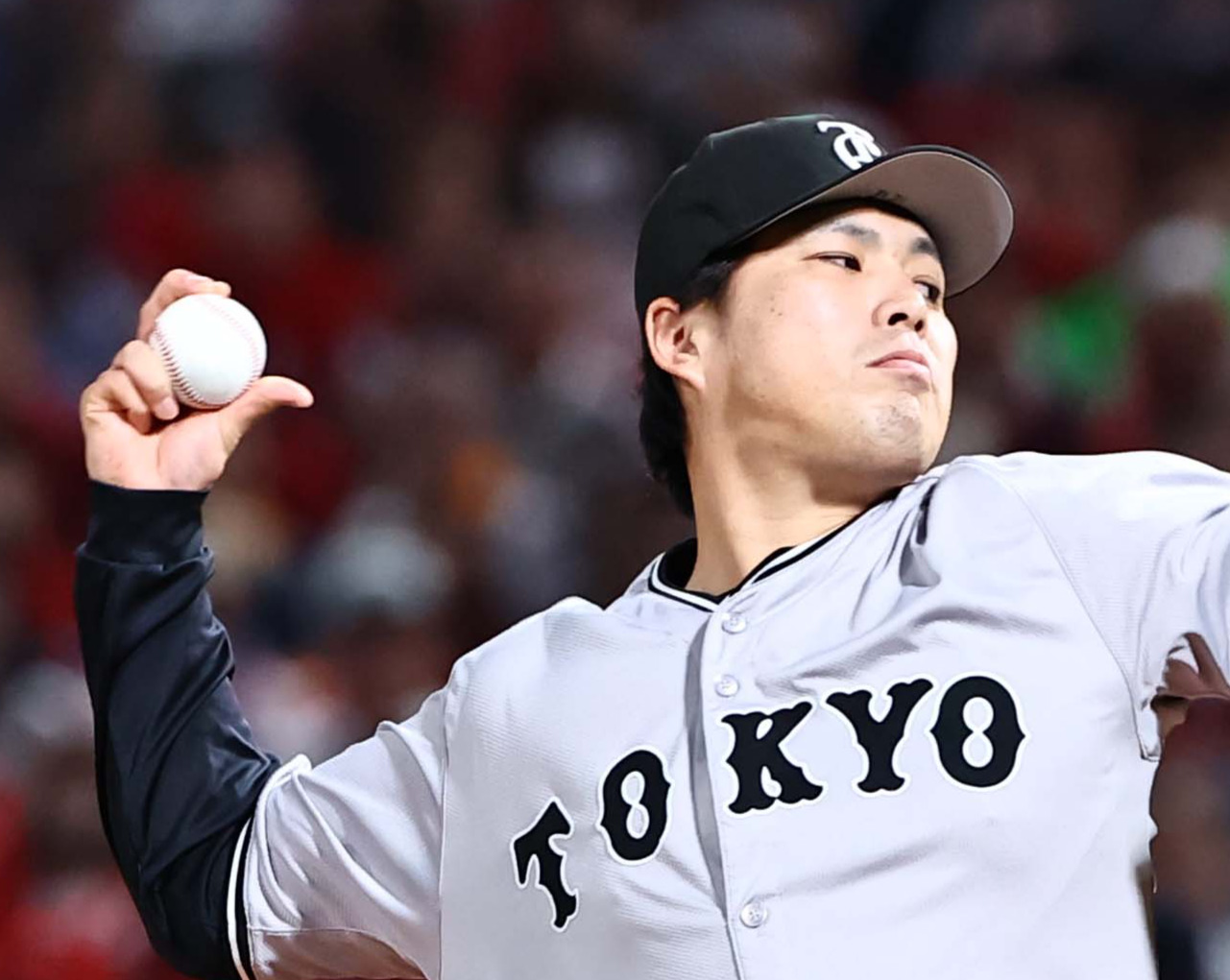 巨人馬場皐輔（2025年5月14日撮影）