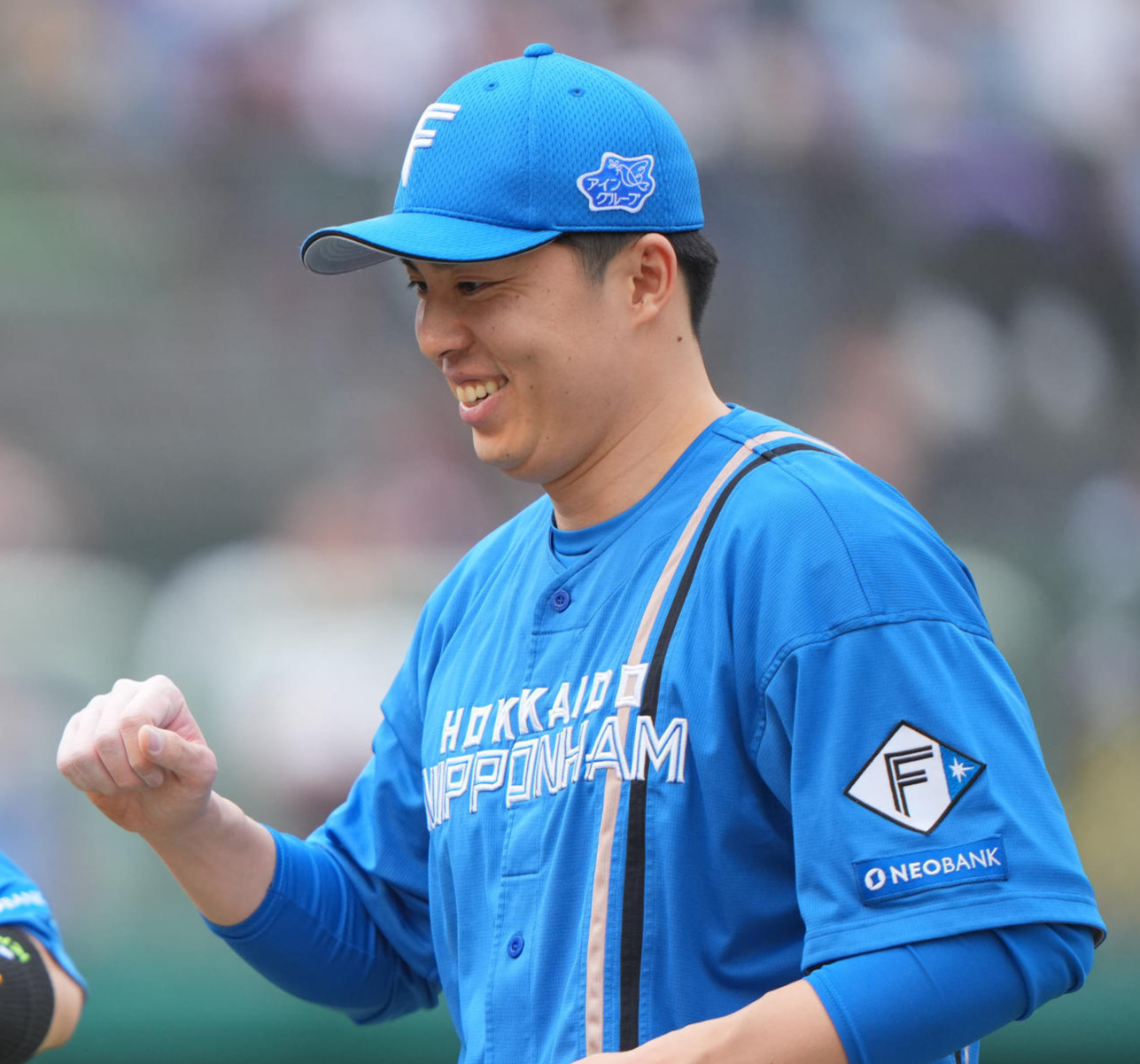 日本ハ田中正義（2025年5月25日撮影）