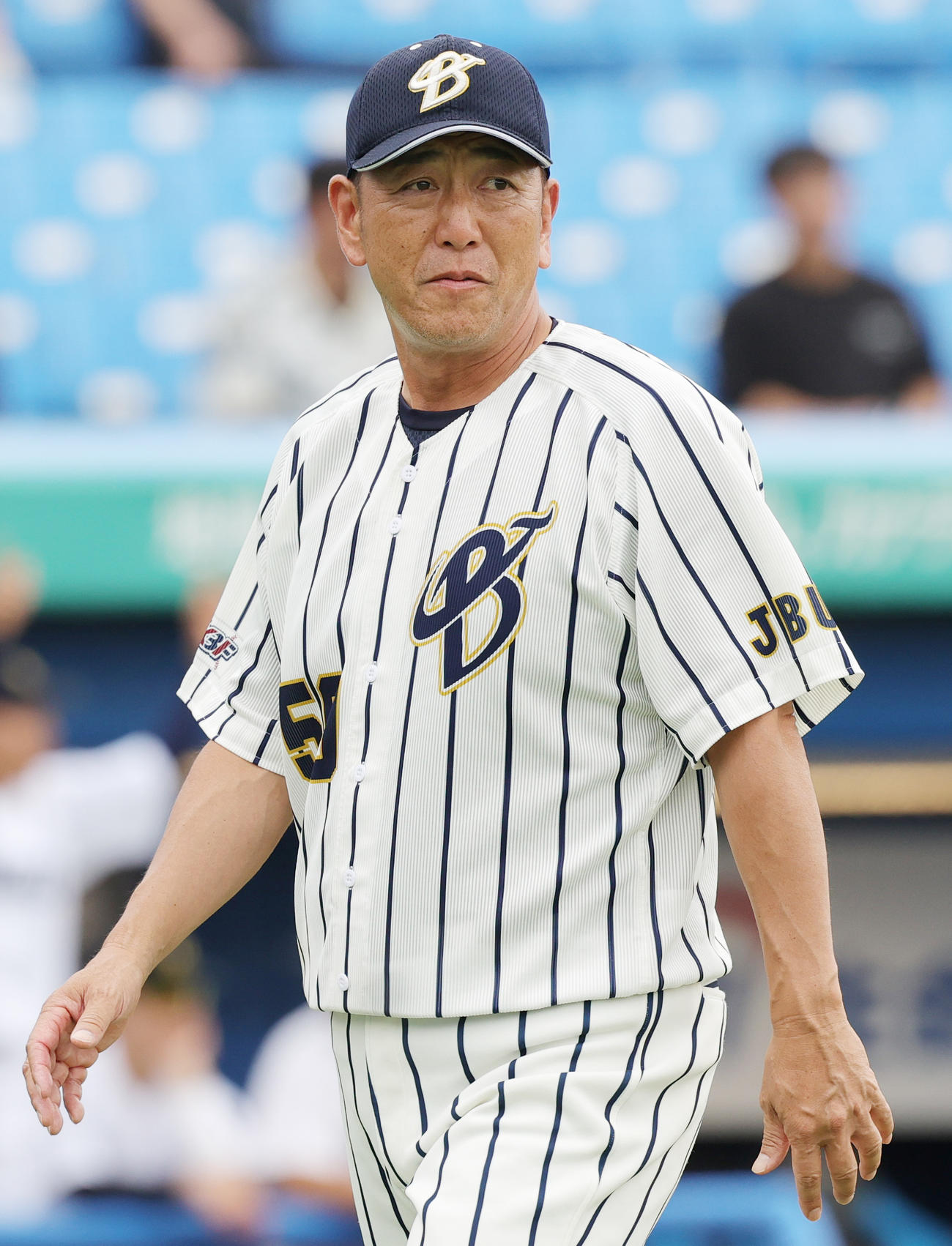 北海学園大対上武大　北海学園大対上武大　上武大・谷口監督（撮影・野上伸悟）