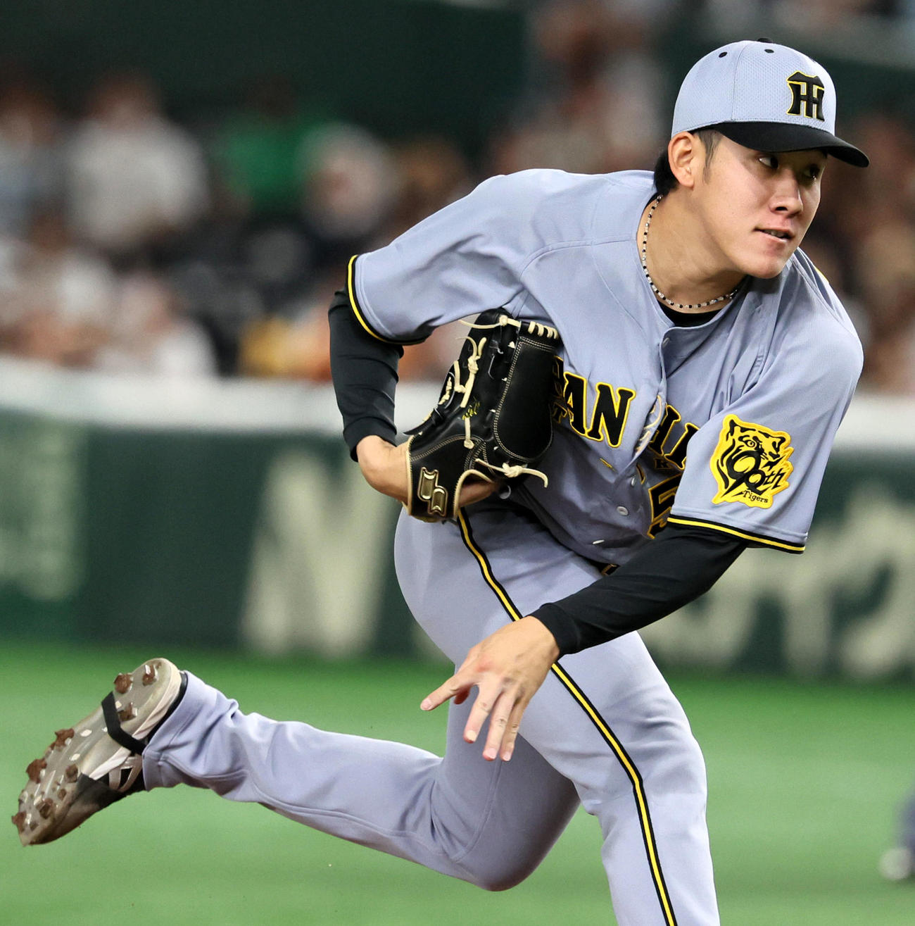 阪神富田蓮（2025年5月5日撮影）