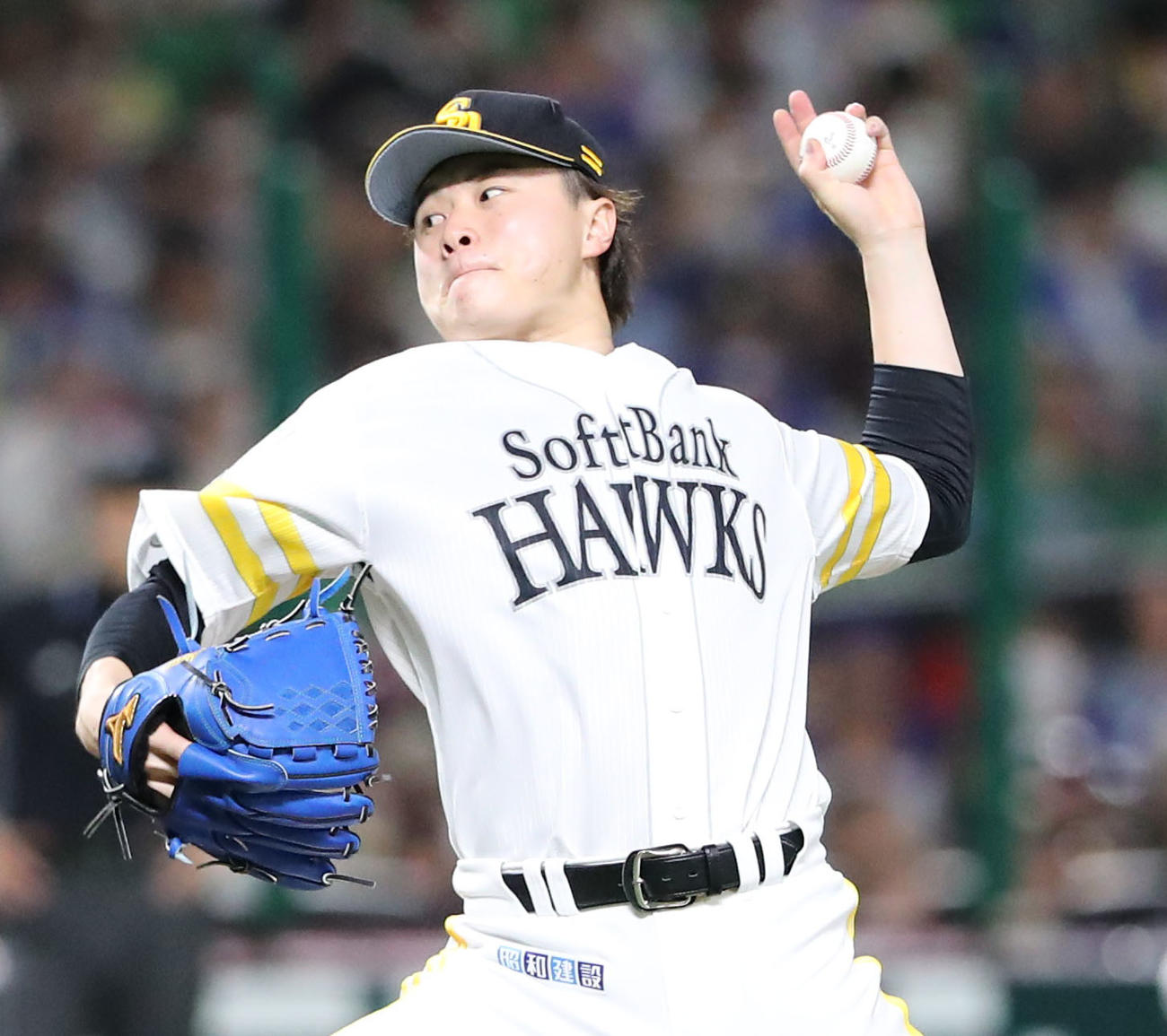ソフトバンク前田純（2025年6月4日撮影）