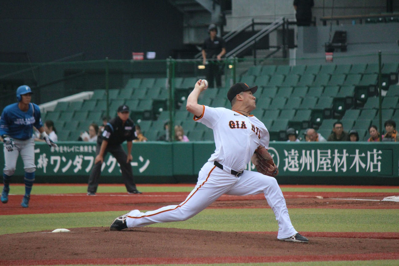 日本ハム戦に先発した田中将