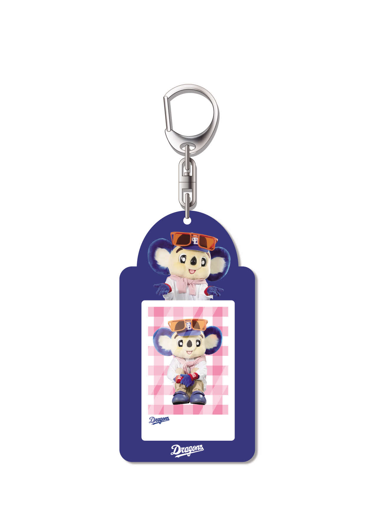 8月27日ヤクルト戦で中日のドアラデー企画チケットのスペシャルグッズ「ドアラフォトホルダー」
