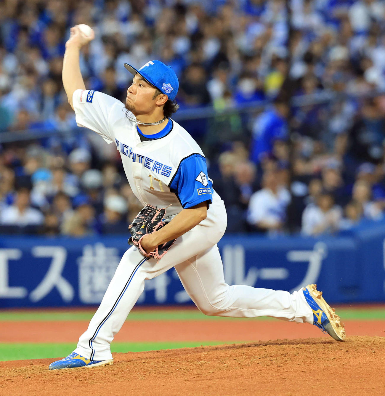 日本ハム伊藤大海（2025年6月6日撮影）