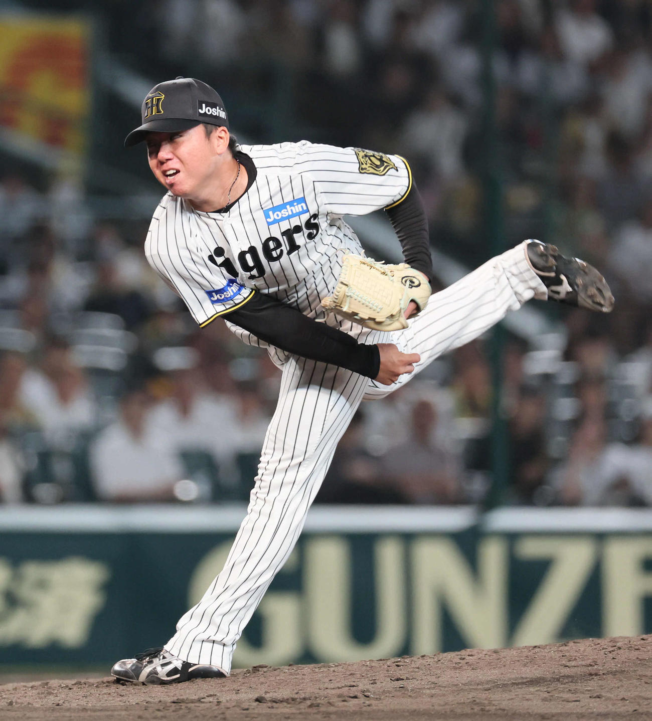 阪神村上頌樹（2025年6月6日撮影）