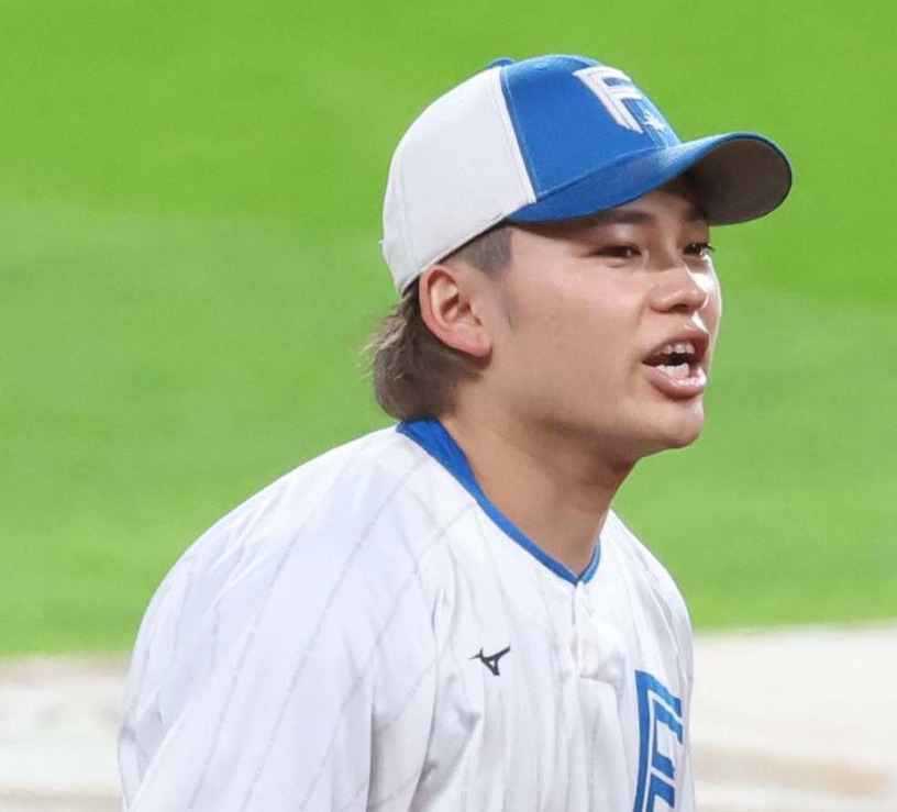 日本ハム田宮裕涼（2025年5月11日撮影）