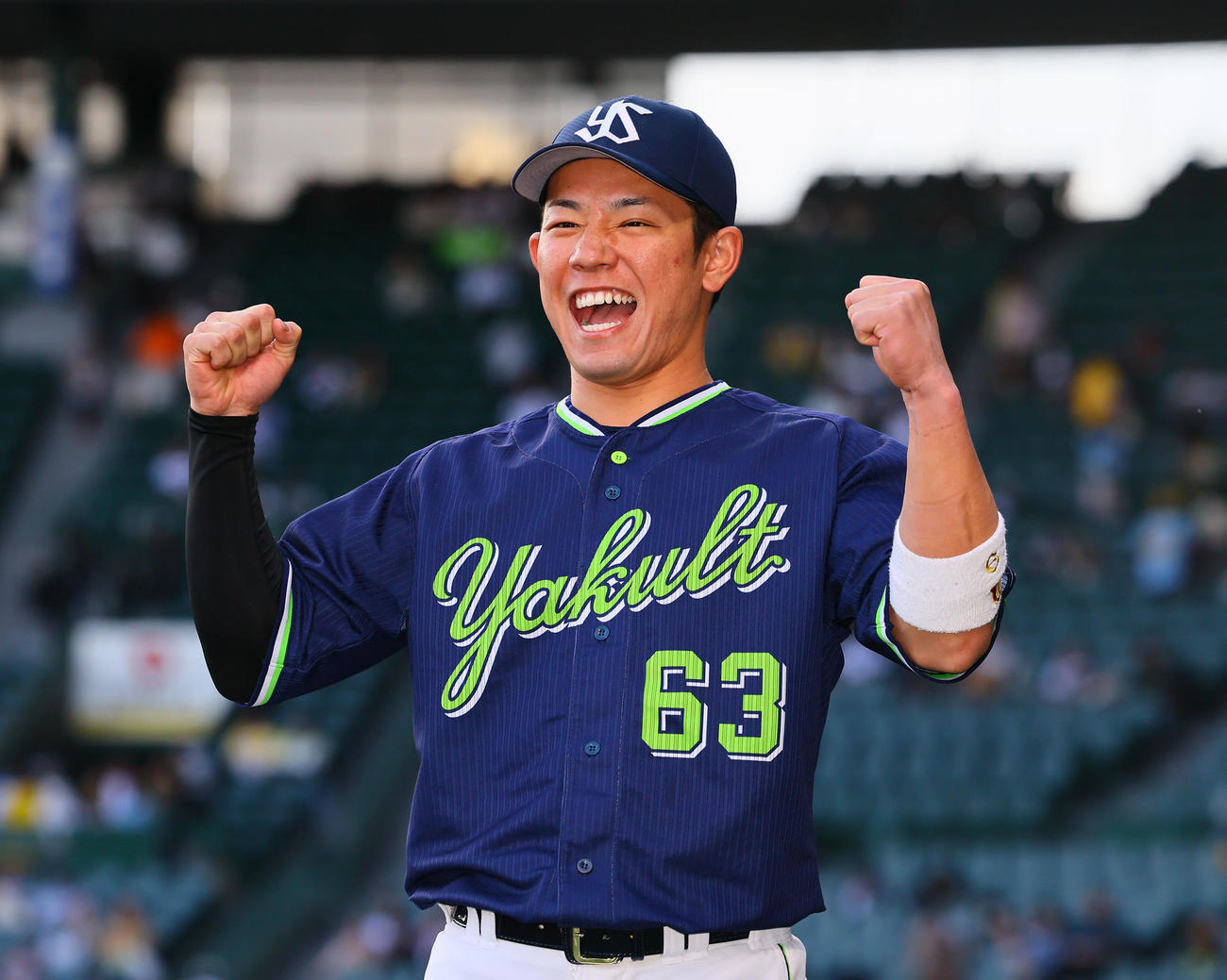 ヤクルト増田珠（2025年5月4日撮影）