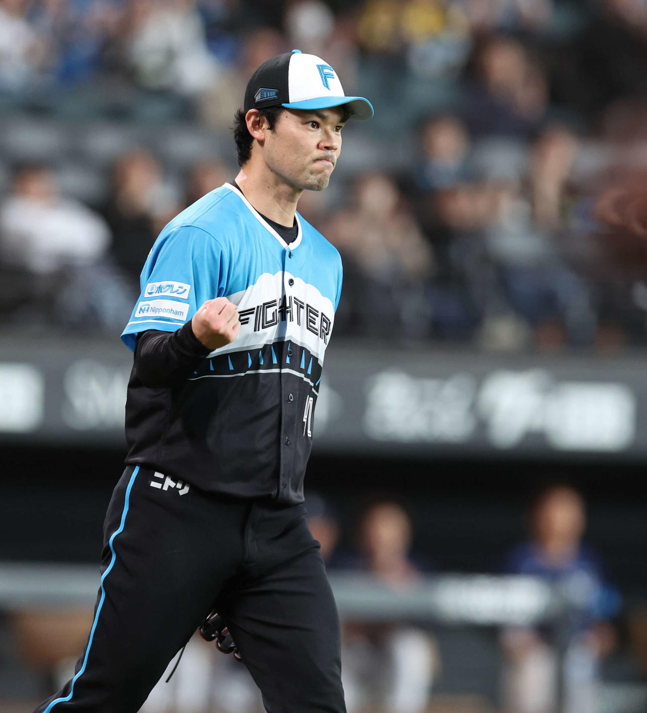日本ハム福谷浩司（2025年4月13日撮影）