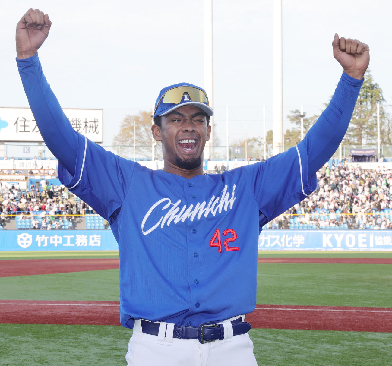 中日ブライト健太（2025年4月6日撮影）