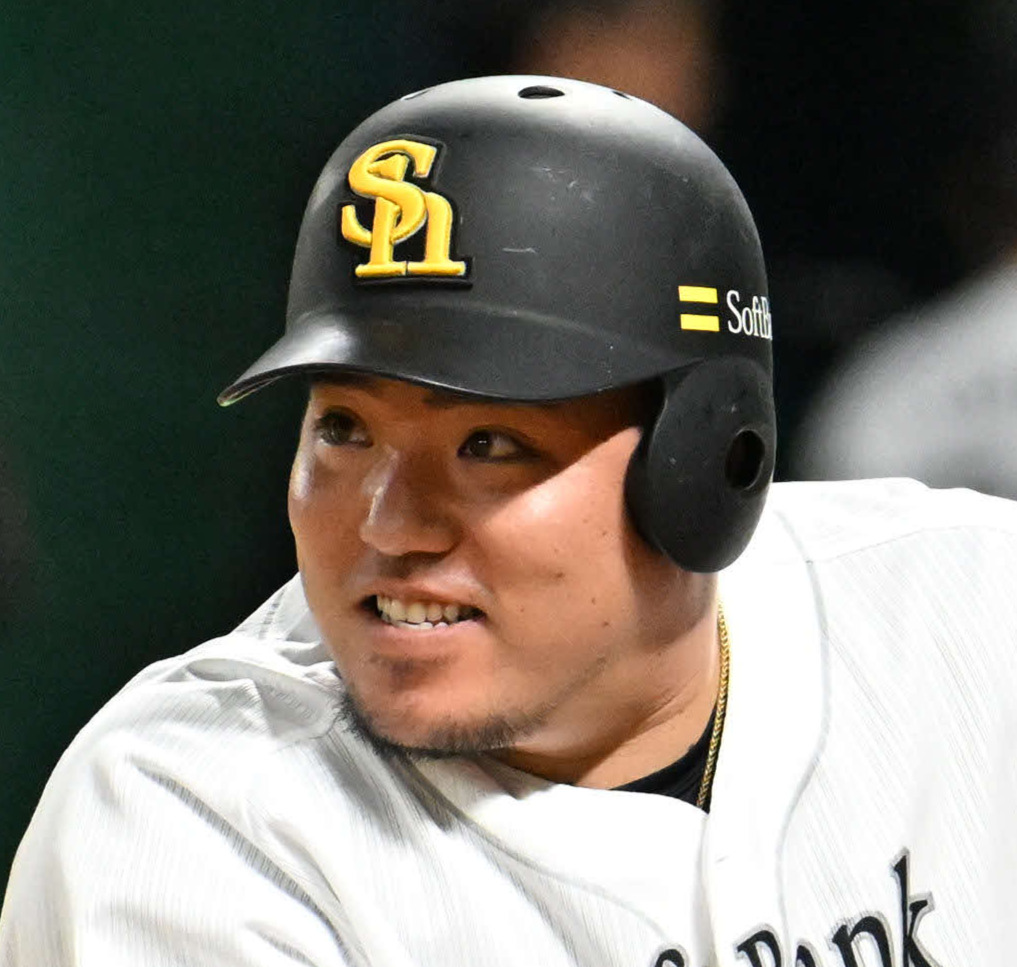 ソフトバンク山川穂高（2025年6月撮影）