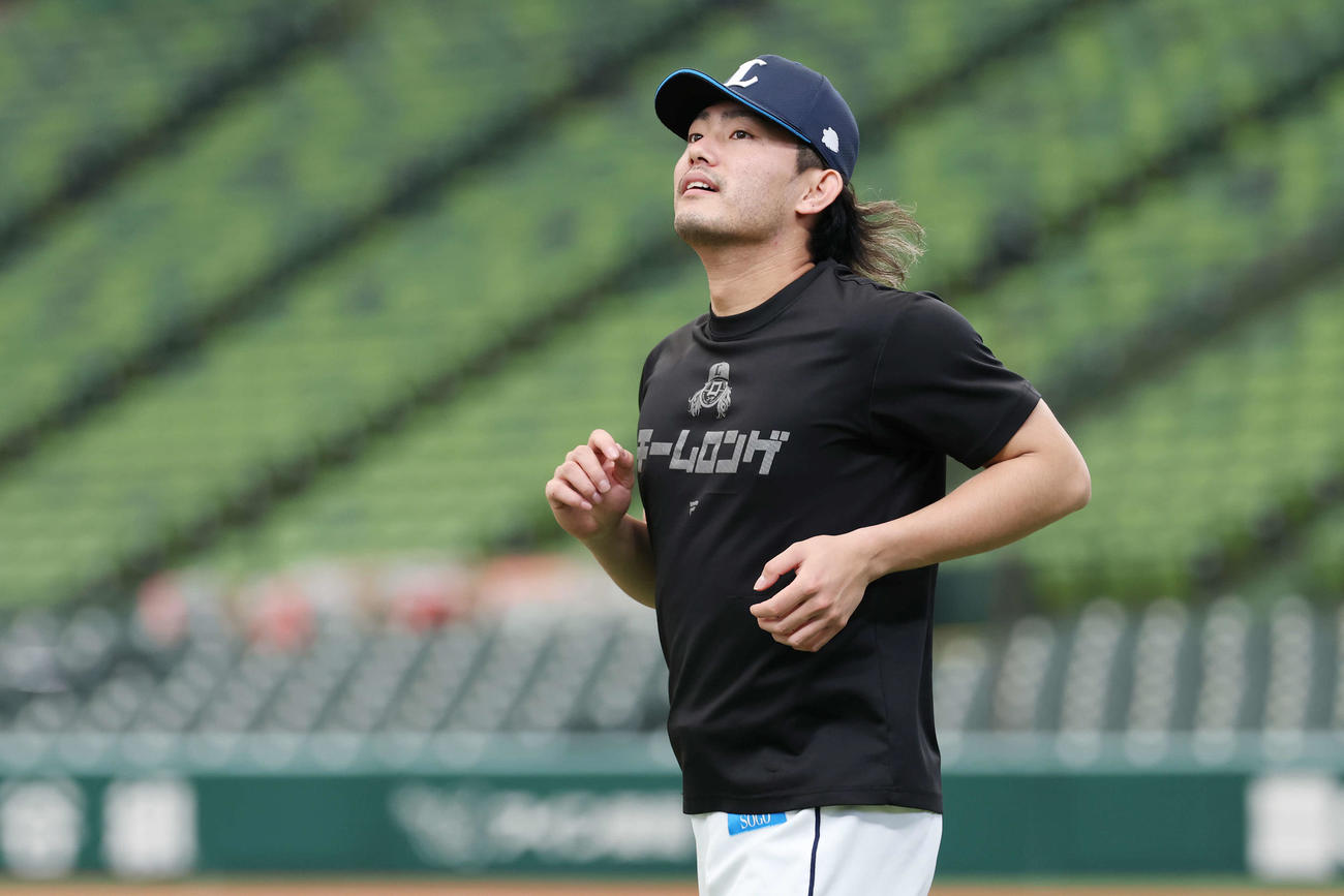 西武今井達也（2025年6月16日撮影）