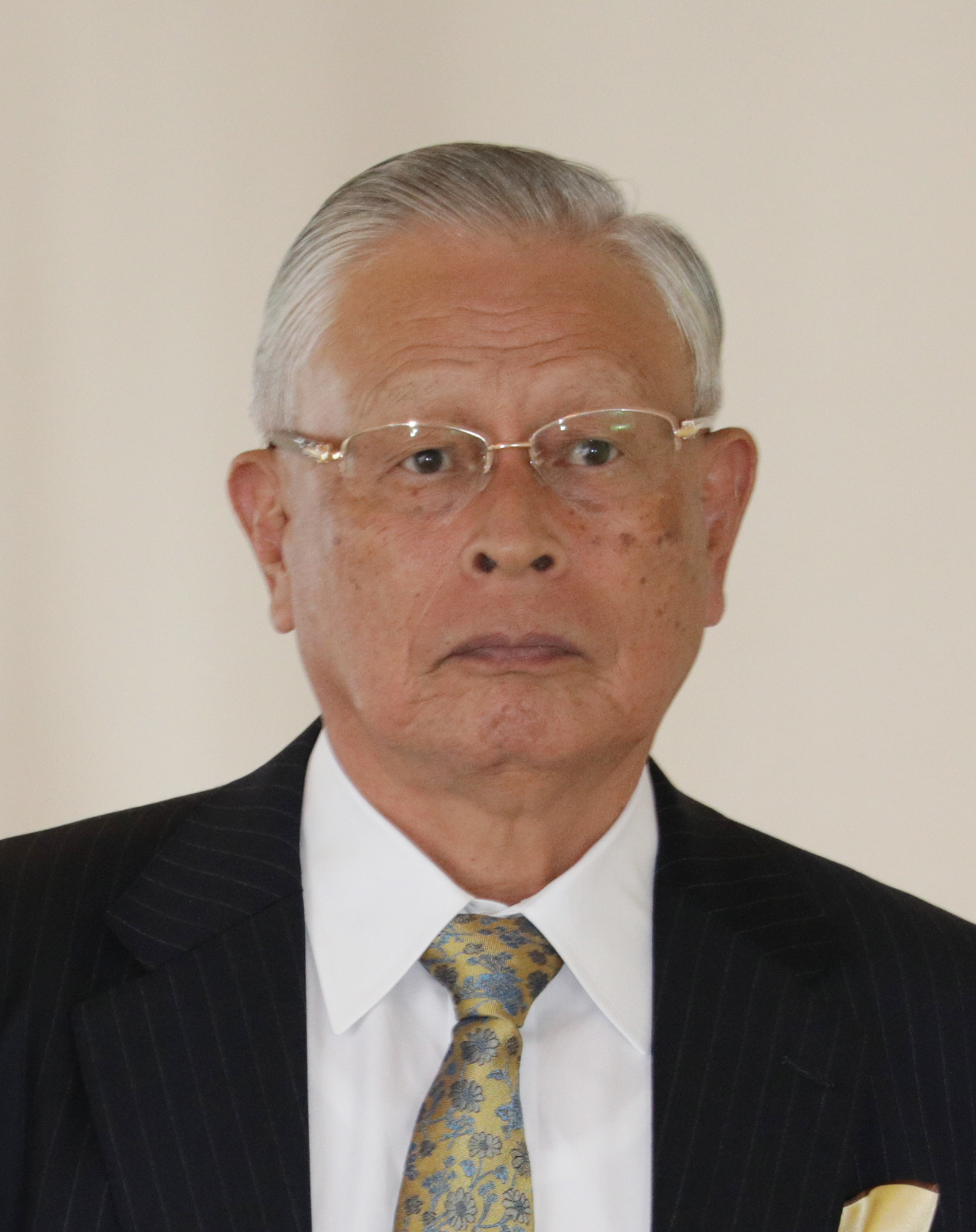 熊崎勝彦元コミッショナー（2018年9月撮影）