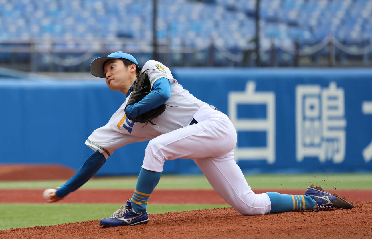 東大・渡辺向輝（2025年5月10日撮影）