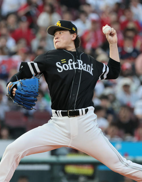 【ソフトバンク】投手の前田純がプロ初打席で初安打初打点「とにかくバットに当てることだけ…」 - プロ野球 : 日刊スポーツ