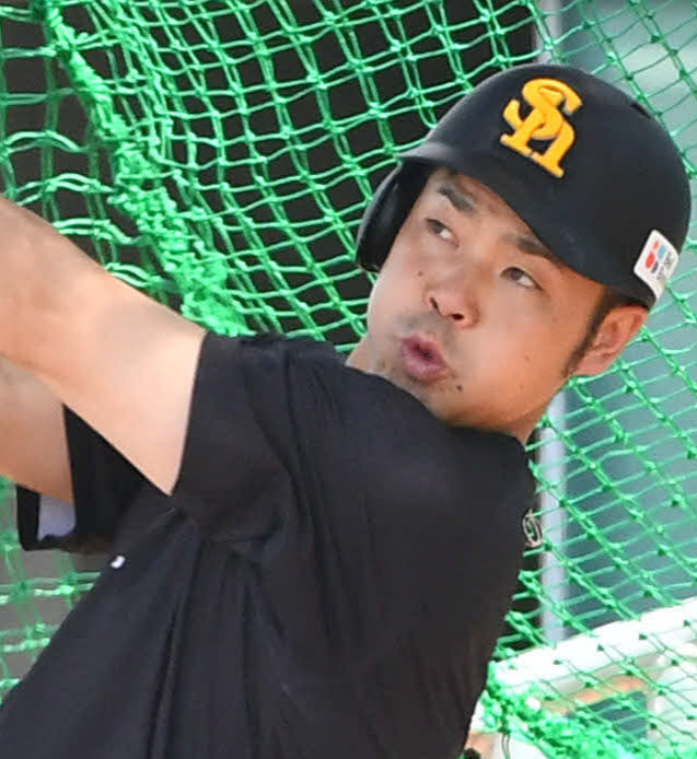 ソフトバンク近藤健介（5月12日撮影）