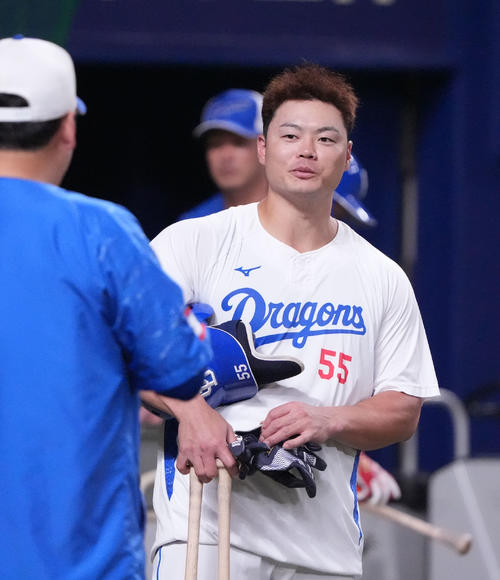 中日】復帰の細川成也「6番・左翼」で即スタメン起用 - プロ野球