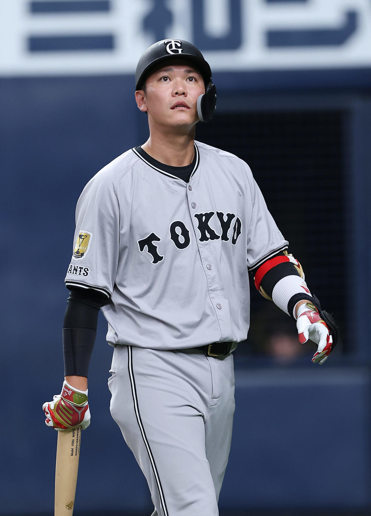 19日の日本ハム戦でベンチスタートになった巨人坂本勇人（2025年6月13日撮影）
