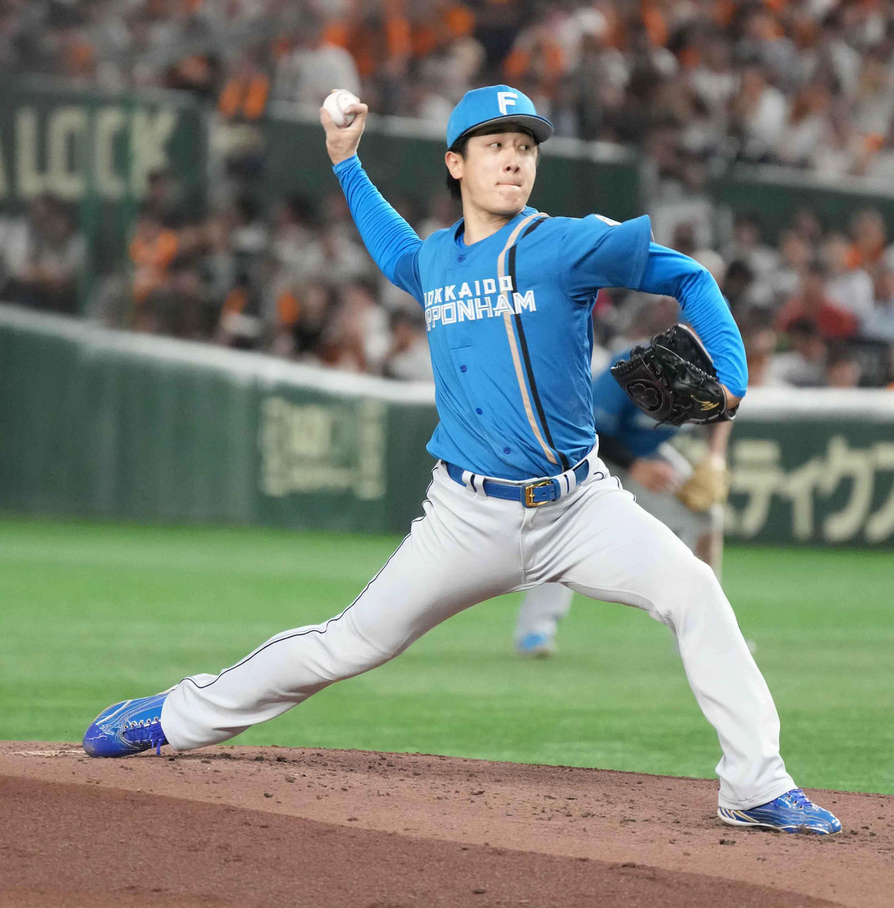 日本ハム北山亘基（2025年6月19日撮影）