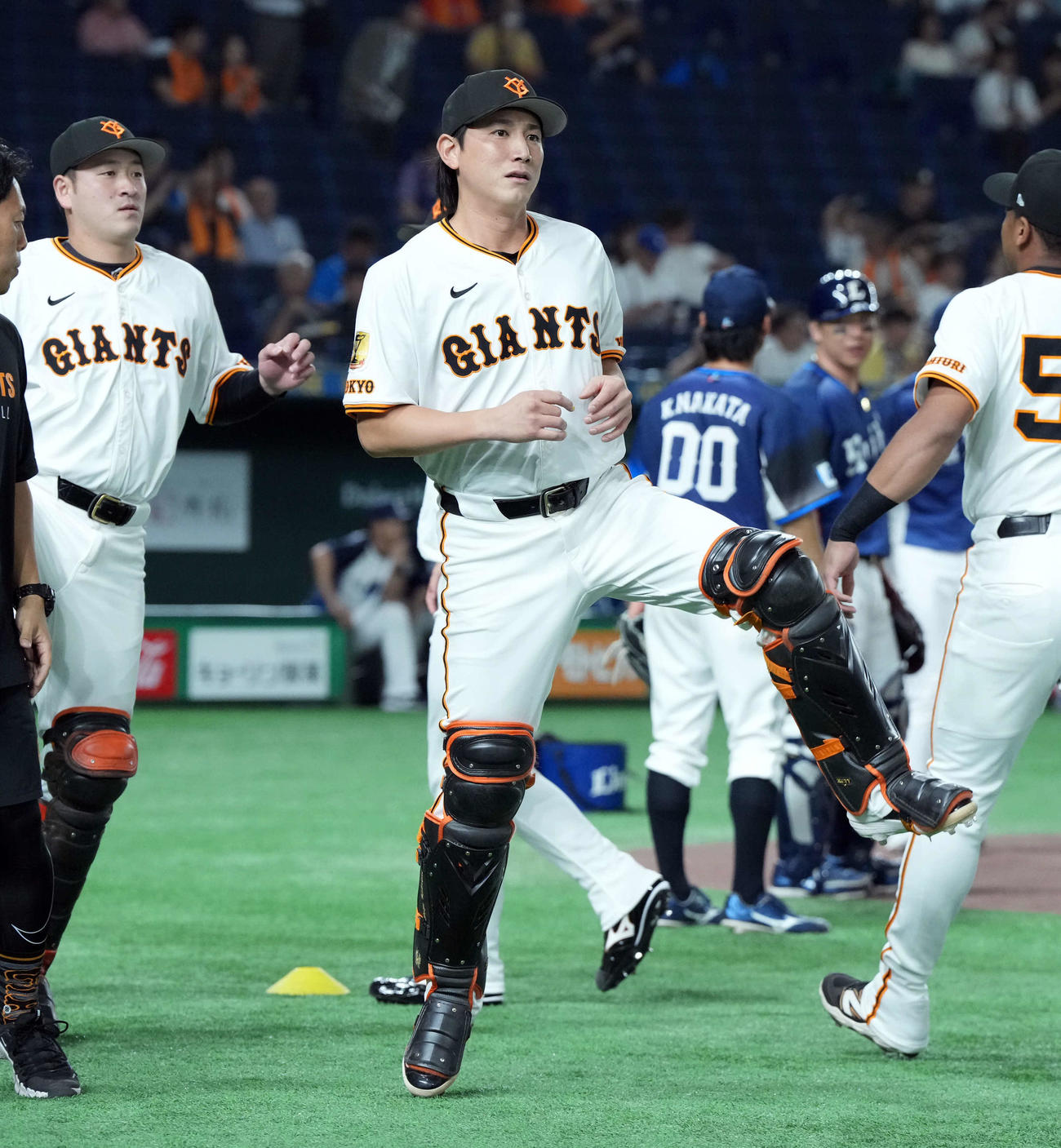 巨人対西武　今季初先発の小林（撮影・たえ見朱実）