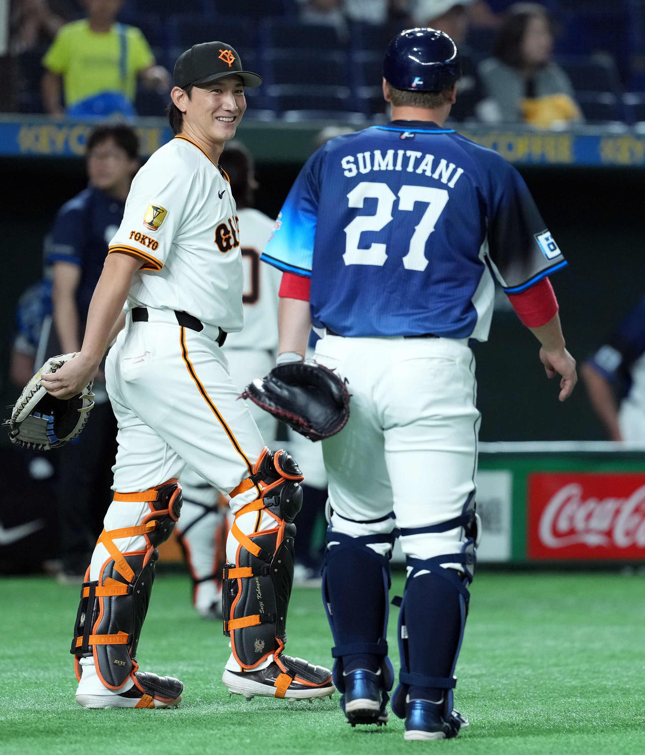 巨人対西武　今季初先発の小林（撮影・たえ見朱実）