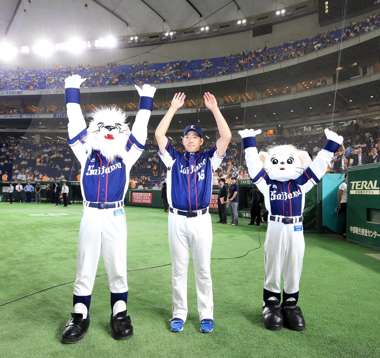 18年6月8日巨人戦、7回無失点で勝利投手となった菊池雄星