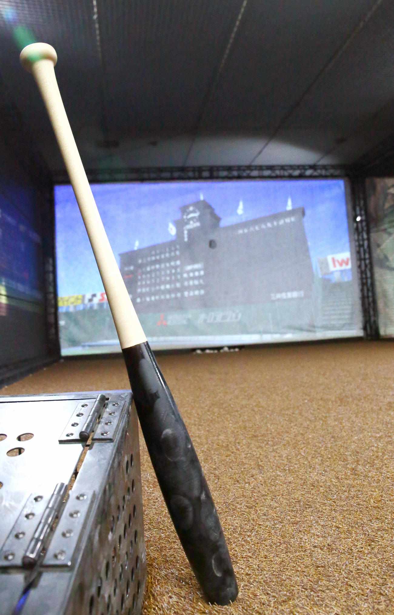 魚雷バット試打会が行われたBE－STADIUM KOSHIEN（撮影・上山淳一）