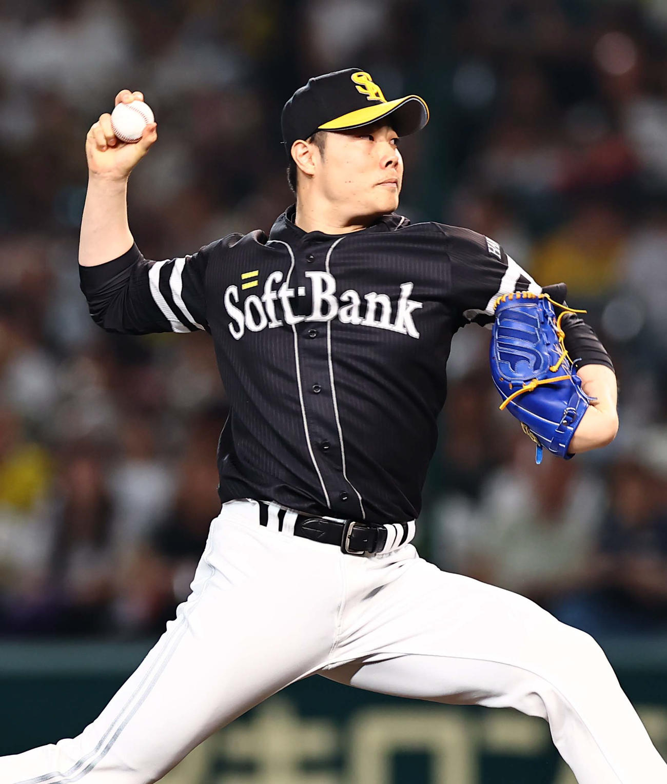 ソフトバンク松本裕樹（2025年6月20日撮影）