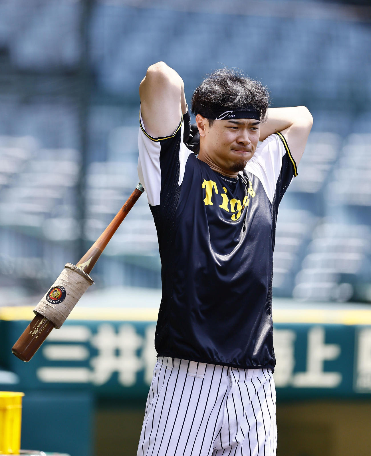 阪神佐藤輝明（2025年6月21日撮影）